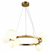 Подвесной светильник Aployt Let1z1a APL.314.03.11 цвет плафона/подвески Белый, цвет арматуры Латунь-1