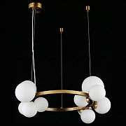 Подвесной светильник Aployt Let1z1a APL.314.03.11 цвет плафона/подвески Белый, цвет арматуры Латунь-4