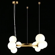 Подвесной светильник Aployt Let1z1a APL.314.03.11 цвет плафона/подвески Белый, цвет арматуры Латунь-5