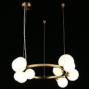 Подвесной светильник Aployt Let1z1a APL.314.03.11 цвет плафона/подвески Белый, цвет арматуры Латунь-6