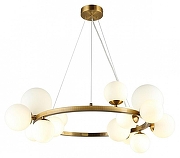 Люстра Aployt Let1z1a APL.314.03.14 цвет плафона/подвески Белый, цвет арматуры Латунь-1