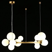 Люстра Aployt Let1z1a APL.314.03.14 цвет плафона/подвески Белый, цвет арматуры Латунь-4