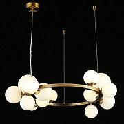 Люстра Aployt Let1z1a APL.314.03.14 цвет плафона/подвески Белый, цвет арматуры Латунь-5