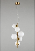 Люстра Aployt Let1z1a APL.314.06.06 цвет плафона/подвески Белый, цвет арматуры Латунь-3