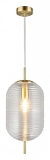 Подвесной светильник Aployt Matt1a APL.316.16.01 цвет плафона/подвески Прозрачный, цвет арматуры Золото-1