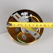 Подвесной светильник Aployt Rosabella APL.320.16.01 цвет плафона/подвески Белый, Голубой, Серый, цвет арматуры Латунь-6