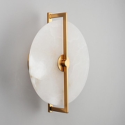 Бра Aployt Sab1na APL.321.01.05 цвет плафона/подвески Белый, цвет арматуры Латунь-5