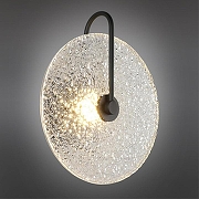 Бра Aployt Luca APL.329.21.05 цвет плафона/подвески Прозрачный, цвет арматуры Черный-1