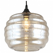 Подвесной светильник Aployt Morgan APL.605.06.01 цвет плафона/подвески Янтарный, цвет арматуры Черный