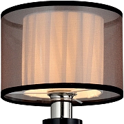 Бра Aployt Floret APL.703.01.01 цвет плафона/подвески Белый, Розовый, цвет арматуры Прозрачный, Хром-1