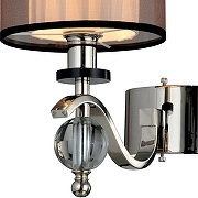 Бра Aployt Floret APL.703.01.01 цвет плафона/подвески Белый, Розовый, цвет арматуры Прозрачный, Хром-2