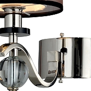 Бра Aployt Floret APL.703.01.01 цвет плафона/подвески Белый, Розовый, цвет арматуры Прозрачный, Хром-3