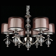 Люстра Aployt Floret APL.703.03.06 цвет плафона/подвески Белый, Розовый, цвет арматуры Прозрачный, Хром-3