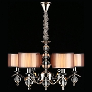 Люстра Aployt Floret APL.703.03.06 цвет плафона/подвески Белый, Розовый, цвет арматуры Прозрачный, Хром-15