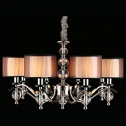 Люстра Aployt Floret APL.703.03.08 цвет плафона/подвески Белый, Розовый, цвет арматуры Прозрачный, Хром-4