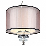 Подвесной светильник Aployt Floret APL.703.06.01 цвет плафона/подвески Белый, Розовый, цвет арматуры Прозрачный, Хром