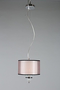 Подвесной светильник Aployt Floret APL.703.06.01 цвет плафона/подвески Белый, Розовый, цвет арматуры Прозрачный, Хром-5