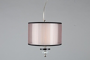 Подвесной светильник Aployt Floret APL.703.06.01 цвет плафона/подвески Белый, Розовый, цвет арматуры Прозрачный, Хром-7