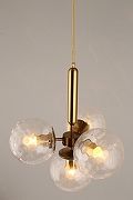 Люстра Aployt Lora APL.728.06.04 цвет плафона/подвески Прозрачный, цвет арматуры Латунь-6