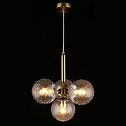 Люстра Aployt Lora APL.728.06.04 цвет плафона/подвески Прозрачный, цвет арматуры Латунь-14