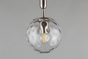 Подвесной светильник Aployt Lora APL.728.16.01 цвет плафона/подвески Прозрачный, цвет арматуры Никель-12