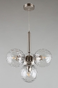 Люстра Aployt Lora APL.728.16.04 цвет плафона/подвески Прозрачный, цвет арматуры Никель-6