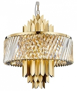 Подвесной светильник Aployt Stefan1a APL.780.03.09 цвет плафона/подвески Прозрачный, цвет арматуры Золото