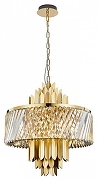 Подвесной светильник Aployt Stefan1a APL.780.03.09 цвет плафона/подвески Прозрачный, цвет арматуры Золото-1
