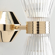 Бра Aployt El1nor APL.801.01.02 цвет плафона/подвески Прозрачный, цвет арматуры Золото-11