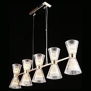 Подвесной светильник Aployt El1nor APL.801.03.10 цвет плафона/подвески Прозрачный, цвет арматуры Золото-2