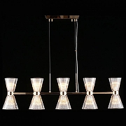 Подвесной светильник Aployt El1nor APL.801.03.10 цвет плафона/подвески Прозрачный, цвет арматуры Золото-7