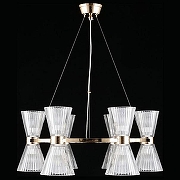 Люстра Aployt El1nor APL.801.03.12 цвет плафона/подвески Прозрачный, цвет арматуры Золото-4