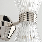 Бра Aployt Elinor APL.801.11.02 цвет плафона/подвески Прозрачный, цвет арматуры Хром-11