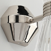 Бра Aployt Elinor APL.801.11.02 цвет плафона/подвески Прозрачный, цвет арматуры Хром-12