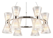 Люстра Aployt El1nor APL.801.13.12 цвет плафона/подвески Прозрачный, цвет арматуры Хром