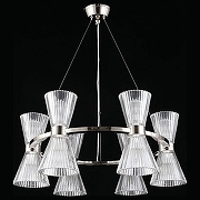 Люстра Aployt El1nor APL.801.13.12 цвет плафона/подвески Прозрачный, цвет арматуры Хром-5