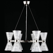 Люстра Aployt El1nor APL.801.13.12 цвет плафона/подвески Прозрачный, цвет арматуры Хром-6