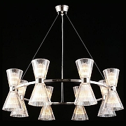 Люстра Aployt El1nor APL.801.13.16 цвет плафона/подвески Прозрачный, цвет арматуры Хром-3