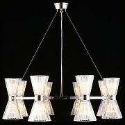 Люстра Aployt El1nor APL.801.13.16 цвет плафона/подвески Прозрачный, цвет арматуры Хром-6