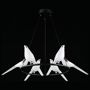 Люстра Aployt Astor APL.822.13.60 цвет плафона/подвески Белый, Хром, цвет арматуры Черный-2