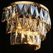 Накладной светильник Aployt Francheska APL.837.01.02 цвет плафона/подвески Оранжевый, цвет арматуры Бронза-1