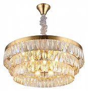 Люстра Aployt Francheska APL.837.03.10 цвет плафона/подвески Оранжевый, цвет арматуры Бронза-1