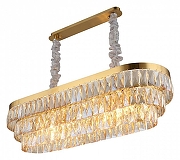 Подвесной светильник Aployt Francheska APL.837.03.12 цвет плафона/подвески Оранжевый, цвет арматуры Бронза-1