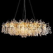 Люстра Aployt Aurora APL.845.03.12 цвет плафона/подвески Прозрачный, цвет арматуры Золото