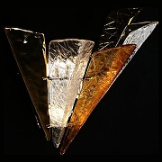 Накладной светильник Aployt Teresa APL.855.01.03 цвет плафона/подвески Золото, Оранжевый, цвет арматуры Золото-2