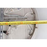 Люстра Aployt Francesca APL.859.06.27 цвет плафона/подвески Белый, цвет арматуры Хром-13