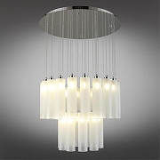 Люстра Aployt Francesca APL.859.06.30 цвет плафона/подвески Белый, цвет арматуры Хром-1