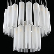 Люстра Aployt Francesca APL.859.06.30 цвет плафона/подвески Белый, цвет арматуры Хром-10