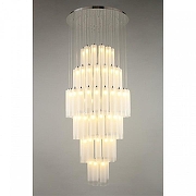 Люстра Aployt Francesca APL.859.06.90 цвет плафона/подвески Белый, цвет арматуры Хром-5