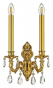 Бра Dio D’Arte Arezzo Arezzo E 2.1.2.100 G цвет плафона/подвески Прозрачный, цвет арматуры Золото